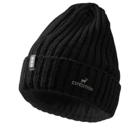 Bonnet personnalisé Spire en tricot côtelé Bonnet personnalisé Spire en tricot côtelé