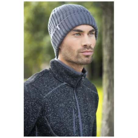 Bonnet personnalisé Spire en tricot côtelé Bonnet personnalisé Spire en tricot côtelé