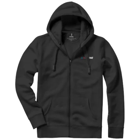 Sweater personnalisé avec capuche full zip Arora - Homme - XS à 3XL