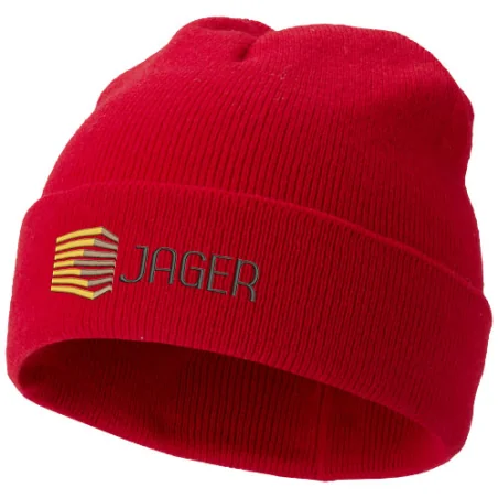 Bonnet personnalisable Irwin en tricot côtelé Bonnet personnalisable Irwin en tricot côtelé