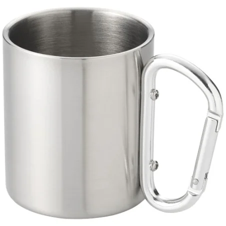 Mug isotherme personnalisable Alpes avec mousqueton 200ml