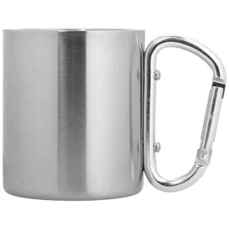 Mug isotherme personnalisable Alpes avec mousqueton 200ml