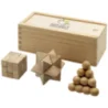 Casse-tête chinois personnalisable Brainiac 3 pièces en bois Casse-tête chinois personnalisable Brainiac 3 pièces en bois