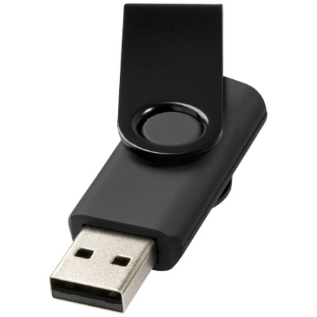 Clé USB personnalisée rotative métallisée