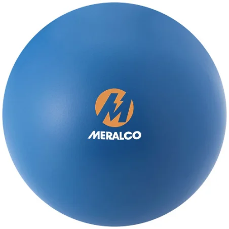 Balle anti-stress personnalisable ronde 6,3cm Cool Balle anti-stress personnalisable ronde 6,3cm Cool