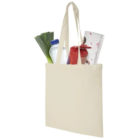 Tote bag personnalisé coton Madras 140 gr/m² 7L