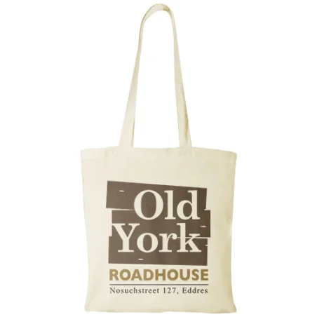 Tote bag personnalisé coton Madras 140 gr/m² 7L Tote bag personnalisé coton Madras 140 gr/m² 7L