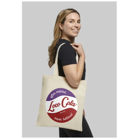 Tote bag personnalisé coton Madras 140 gr/m² 7L