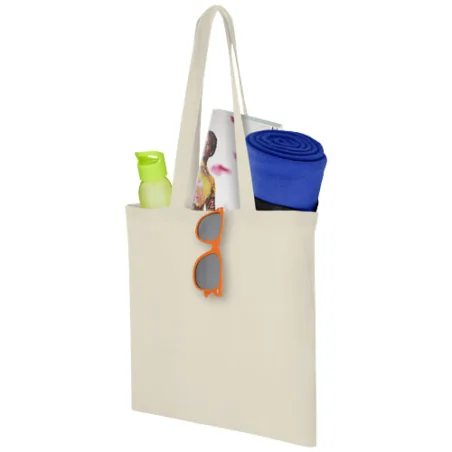 Tote bag publicitaire coton Carolina 100 gr/m² 7L Tote bag publicitaire coton Carolina 100 gr/m² 7L