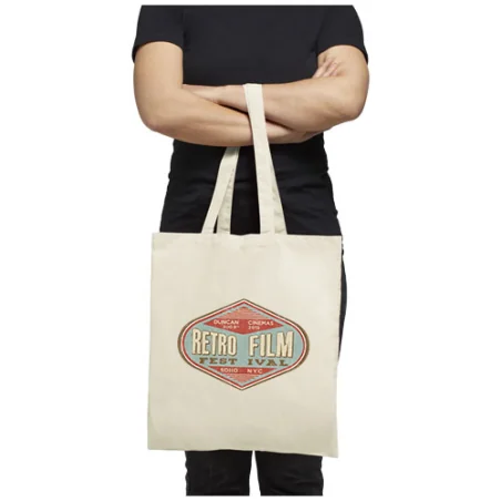 Tote bag publicitaire coton Carolina 100 gr/m² 7L Tote bag publicitaire coton Carolina 100 gr/m² 7L