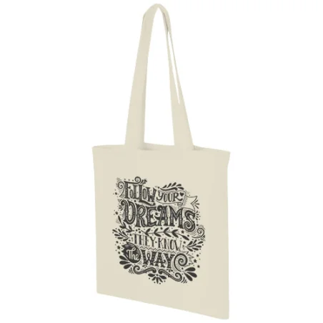 Tote bag publicitaire coton Carolina 100 gr/m² 7L Tote bag publicitaire coton Carolina 100 gr/m² 7L