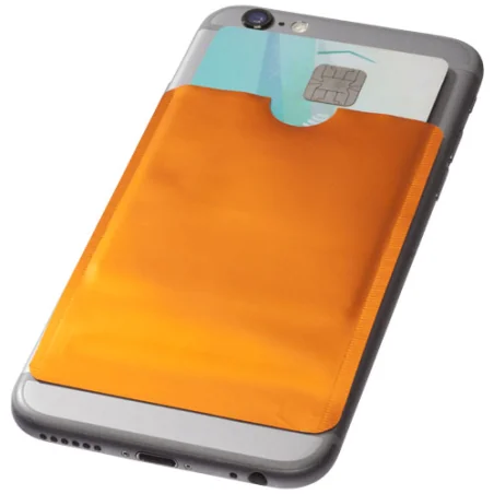 Porte carte publicitaire RFID pour smartphone Exeter Porte carte publicitaire RFID pour smartphone Exeter