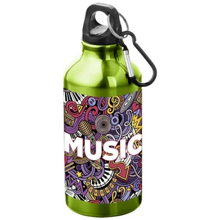 Gourde personnalisée avec mousqueton Oregon 400ml Gourde personnalisée avec mousqueton Oregon 400ml
