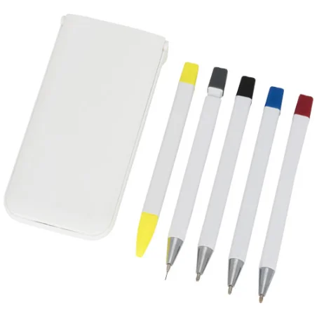 Set de stylo et surligneurs personnalisés Office Set de stylo et surligneurs personnalisés Office