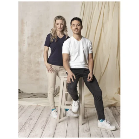 T-shirt personnalisable Kawartha - Femme - 95% Coton Bio GOTS 5% Elasthanne 200 g/m2 - XS à XXL T-shirt personnalisable Kawartha - Femme - 95% Coton Bio GOTS 5% Elasthanne 200 g/m2 - XS à XXL
