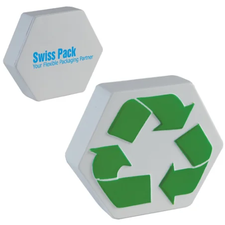 Anti-stress personnalisé Logo Recyclé
