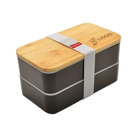 Bento personnalisé avec son couvercle en bambou Nagano 1,3 L Bento personnalisé avec son couvercle en bambou Nagano 1,3 L