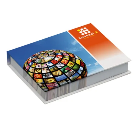 Bloc-mémo personnalisé avec 2 tailles de post-it et ses notes adhésives colorés Bloc-mémo personnalisé avec 2 tailles de post-it et ses notes adhésives colorés