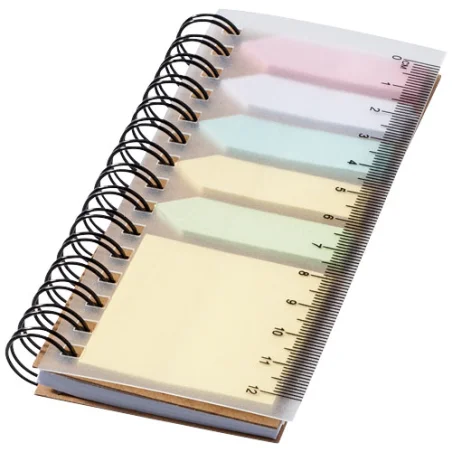 Bloc-notes personnalisé à spirales avec mémos colorés Spinner Bloc-notes personnalisé à spirales avec mémos colorés Spinner