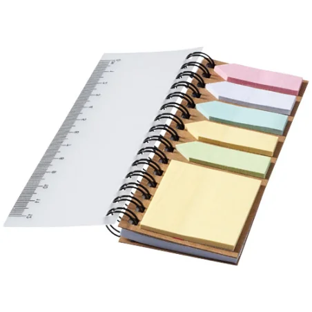 Bloc-notes personnalisé à spirales avec mémos colorés Spinner Bloc-notes personnalisé à spirales avec mémos colorés Spinner