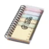 Bloc-notes personnalisé à spirales avec mémos colorés Spinner Bloc-notes personnalisé à spirales avec mémos colorés Spinner