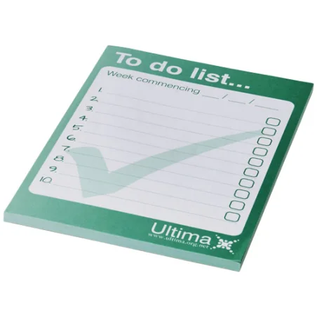 Bloc-notes publicitaire A6 - 25/50/100 feuilles Desk-Mate® Bloc-notes publicitaire A6 - 25/50/100 feuilles Desk-Mate®