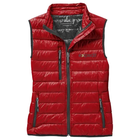 Bodywarmer publicitaire duvet léger femme Fairview -XS à 2XL Bodywarmer publicitaire duvet léger femme Fairview -XS à 2XL