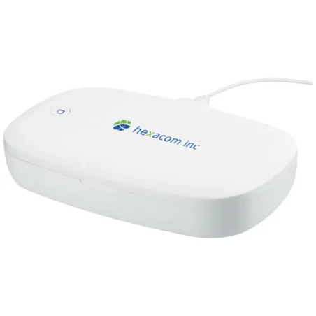 Boitier de stérilisation UV personnalisable pour smartphone Capsule avec chargeur à induction 5W