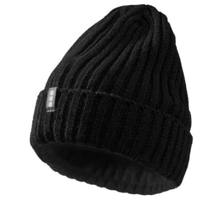 Bonnet personnalisé Spire en tricot côtelé Bonnet personnalisé Spire en tricot côtelé