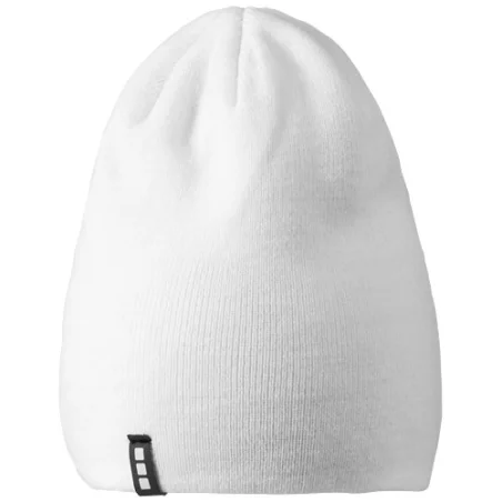 Bonnet publicitaire Level en tricot côtelé Bonnet publicitaire Level en tricot côtelé
