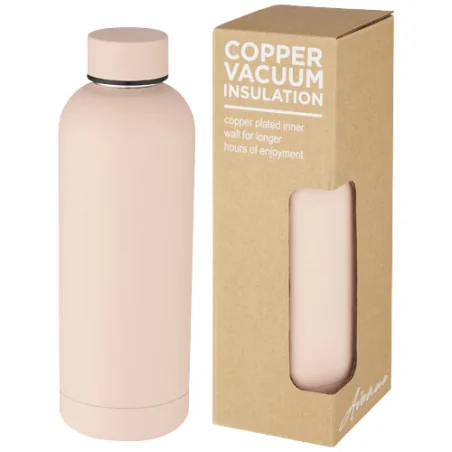 Bouteille isotherme personnalisée Spring de 500 ml en acier inoxydable Bouteille isotherme personnalisée Spring de 500 ml en acier inoxydable
