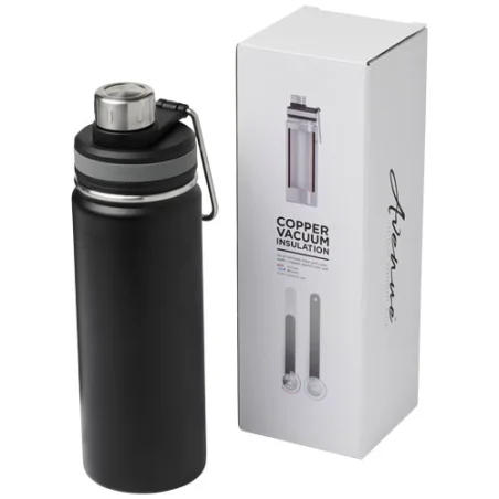 Bouteille isotherme publicitaire 590ml Gessi en acier inoxydable