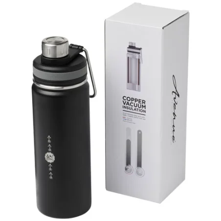 Bouteille isotherme publicitaire 590ml Gessi en acier inoxydable Bouteille isotherme publicitaire 590ml Gessi en acier inoxydable