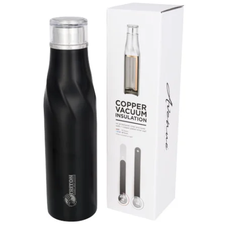 Bouteille isotherme publicitaire Hugo 650ml en inox Bouteille isotherme publicitaire Hugo 650ml en inox