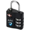 Cadenas personnalisable agréé TSA pour bagages Kingsford Cadenas personnalisable agréé TSA pour bagages Kingsford