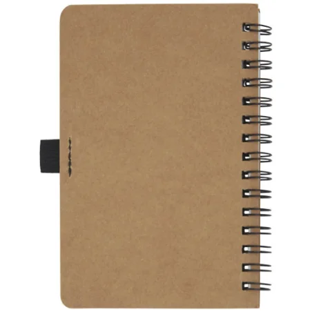 Carnet personnalisable Cobble A6 à spirales en carton recyclé avec papier de pierre Carnet personnalisable Cobble A6 à spirales en carton recyclé avec papier de pierre