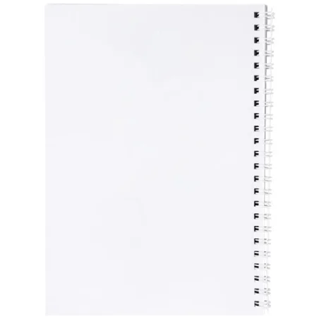 Carnet personnalisable Desk-Mate® A5 à spirales avec couverture rigide Carnet personnalisable Desk-Mate® A5 à spirales avec couverture rigide