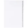 Carnet personnalisable Desk-Mate® A5 à spirales avec couverture rigide Carnet personnalisable Desk-Mate® A5 à spirales avec couverture rigide