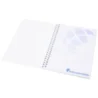 Carnet personnalisable Desk-Mate® A5 à spirales avec couverture rigide Carnet personnalisable Desk-Mate® A5 à spirales avec couverture rigide