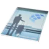 Carnet personnalisable Desk-Mate® A5 à spirales avec couverture rigide Carnet personnalisable Desk-Mate® A5 à spirales avec couverture rigide