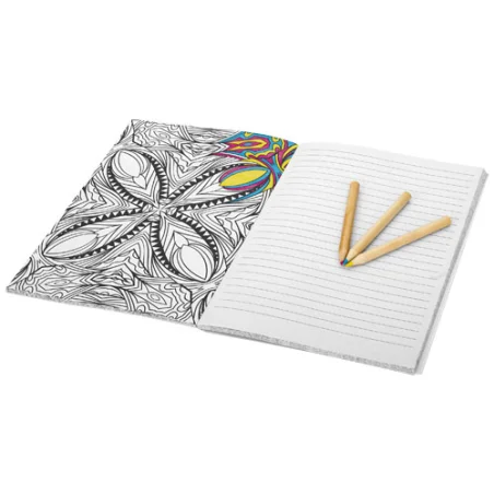 Carnet personnalisable de coloriage Doodle Carnet personnalisable de coloriage Doodle