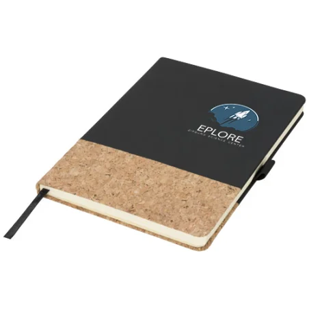 Carnet personnalisé A5 thermo PU en liège Evora Carnet personnalisé A5 thermo PU en liège Evora