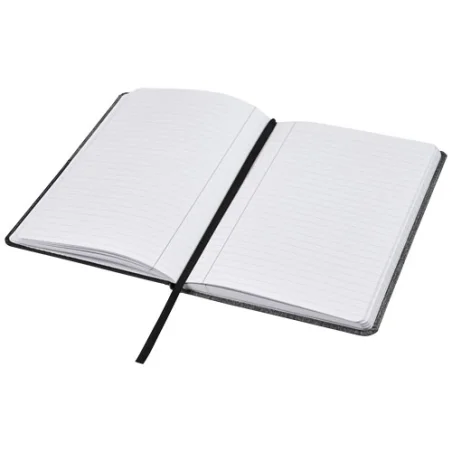 Carnet personnalisé de référence A5 en RPET avec poche frontale Mera Carnet personnalisé de référence A5 en RPET avec poche frontale Mera