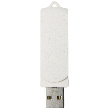 Clé USB personnalisable Rotate 4 Go en paille de blé