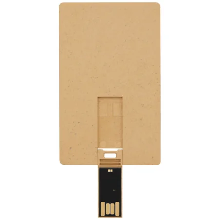 Clé USB personnalisable biodégradable en forme de carte de crédit