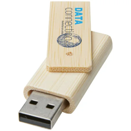 Clé USB personnalisée Rotate 4 Go en bambou