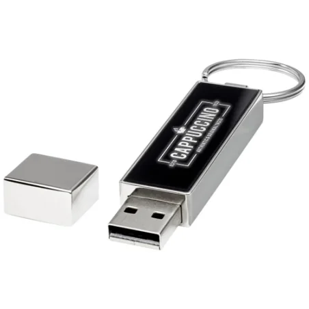 Clé USB publicitaire avec logo lumineux rectangulaire
