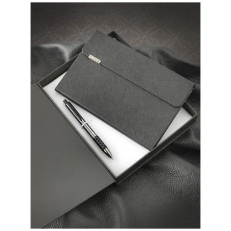 Coffret avec carnet A5 et stylo personnalisable Tactical Coffret avec carnet A5 et stylo personnalisable Tactical
