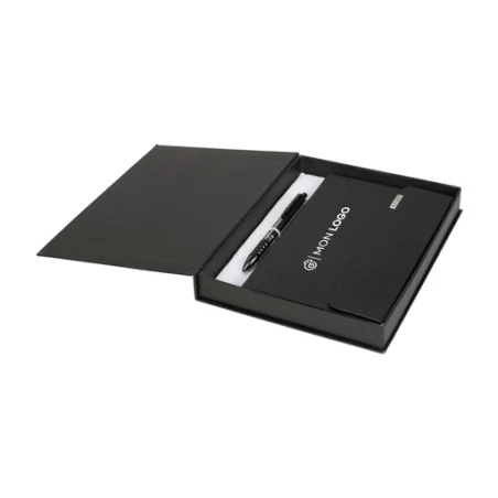 Coffret avec carnet A5 et stylo personnalisable Tactical