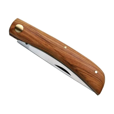Couteau de pays personnalisé 'Terroir', en bois d'olivier